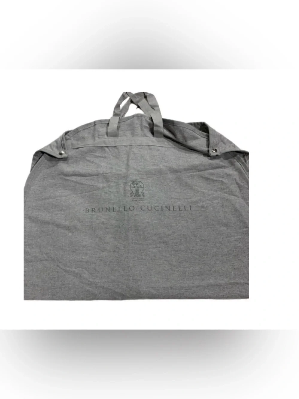 Brunello Cucinelli Gray linen travel Bag